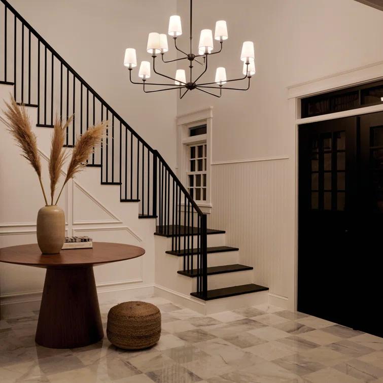12 - Light Dimmable Classic / Traditional Chandelier