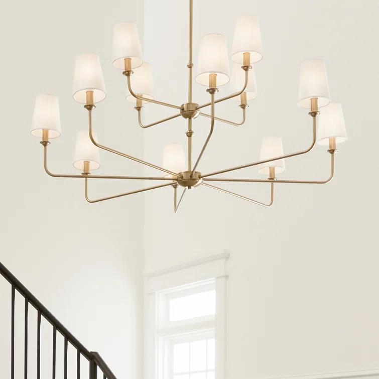 Kichler Lighting 12 - Light Dimmable Classic / Traditional Chandelier