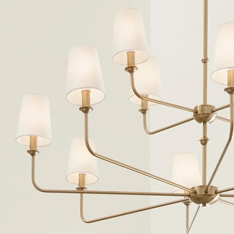 Kichler Lighting 12 - Light Dimmable Classic / Traditional Chandelier