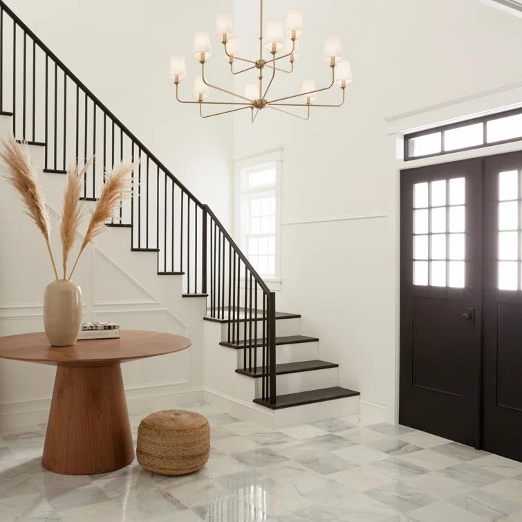 Kichler Lighting 12 - Light Dimmable Classic / Traditional Chandelier