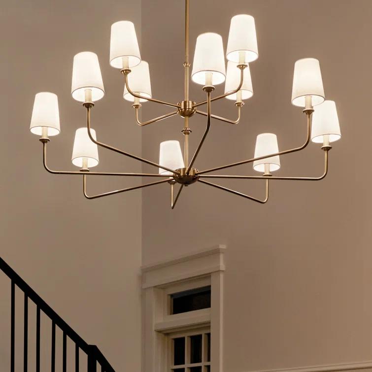 Kichler Lighting 12 - Light Dimmable Classic / Traditional Chandelier