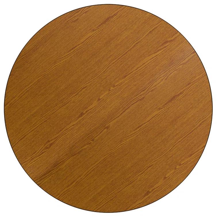 Goddard 42'' Round Thermal Laminate Activity Table - Adjustable Legs