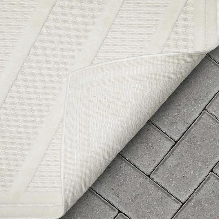 Markon Mali Outdoor Moroccan Tribal Ivory Indoor/Outdoor Area Rug