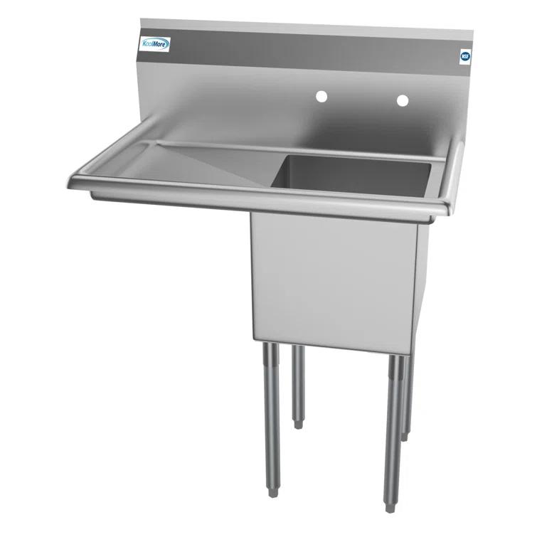 33" x 21" Freestanding Service Sink