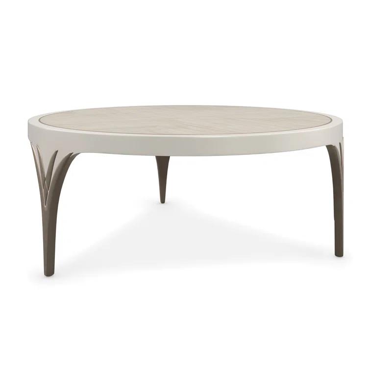 Caracole Compositions Valentina Solid Wood Coffee Table