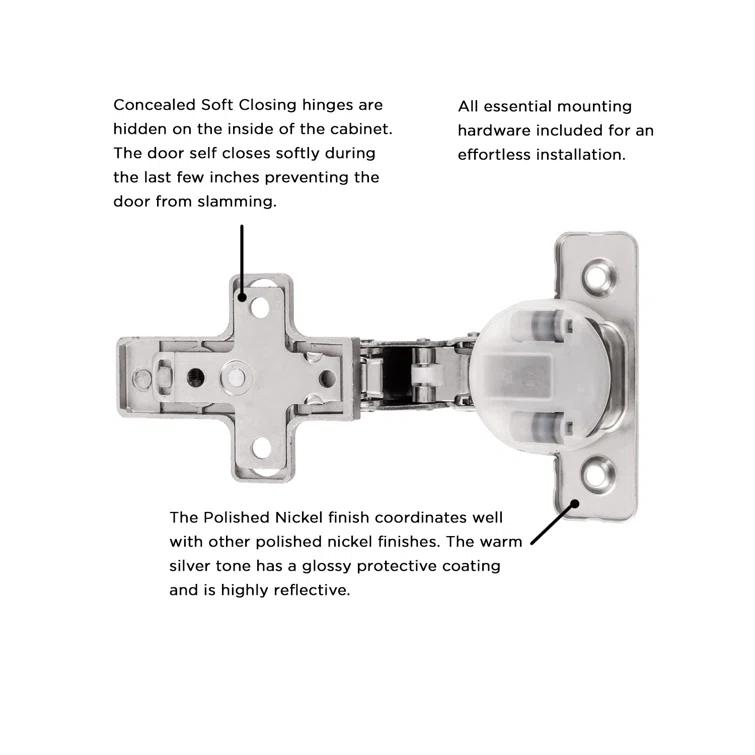 Soft-Close Concealed Hinge