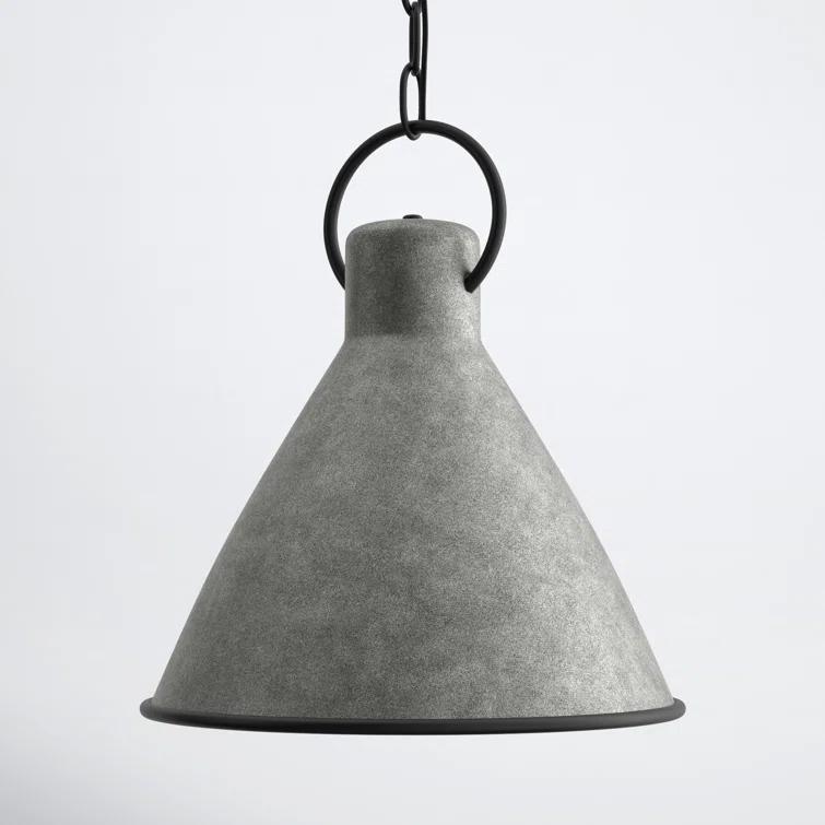 Dax Single Light Metal Dimmable Pendant