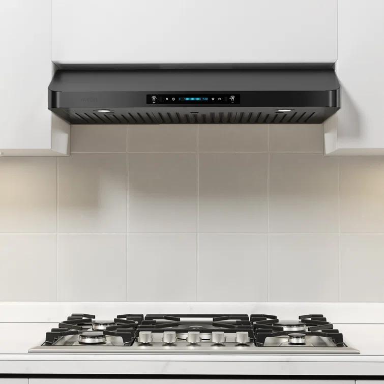 IKITCHEN VIKIO 30" 900 CFM Ducted Under Cabinet Range Hood With Intelligent Control C01-30-BSS