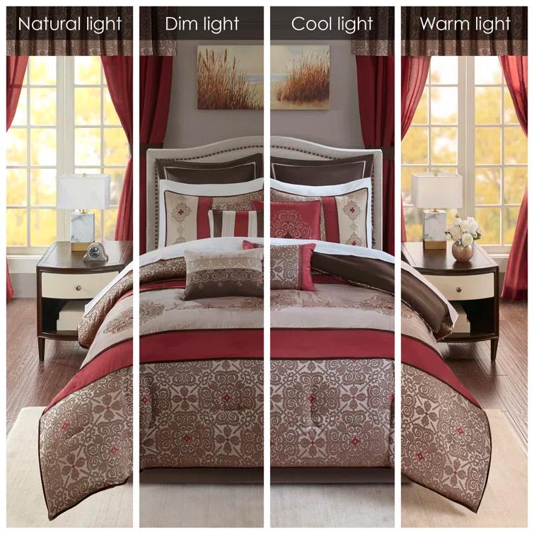 Madison Park Essentials Jacquard Traditional 24 Piece Room in a Bag