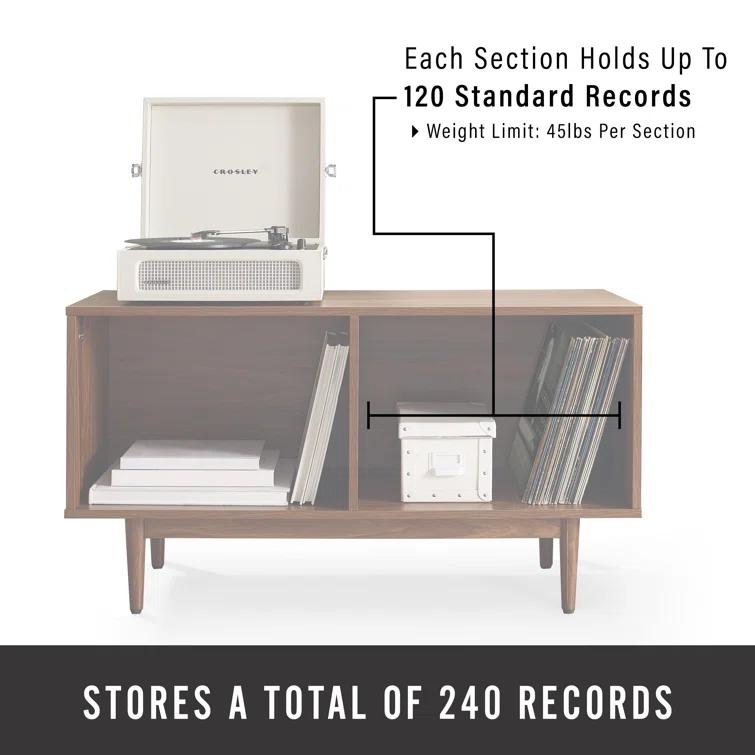 Crosley Liam Record Storage Console