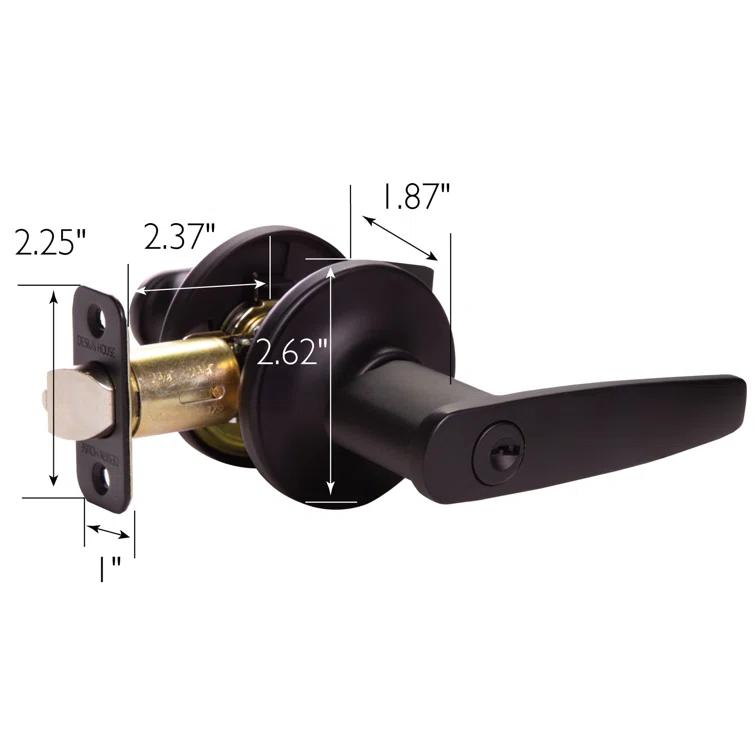Delavan Keyed Entry Door Lever