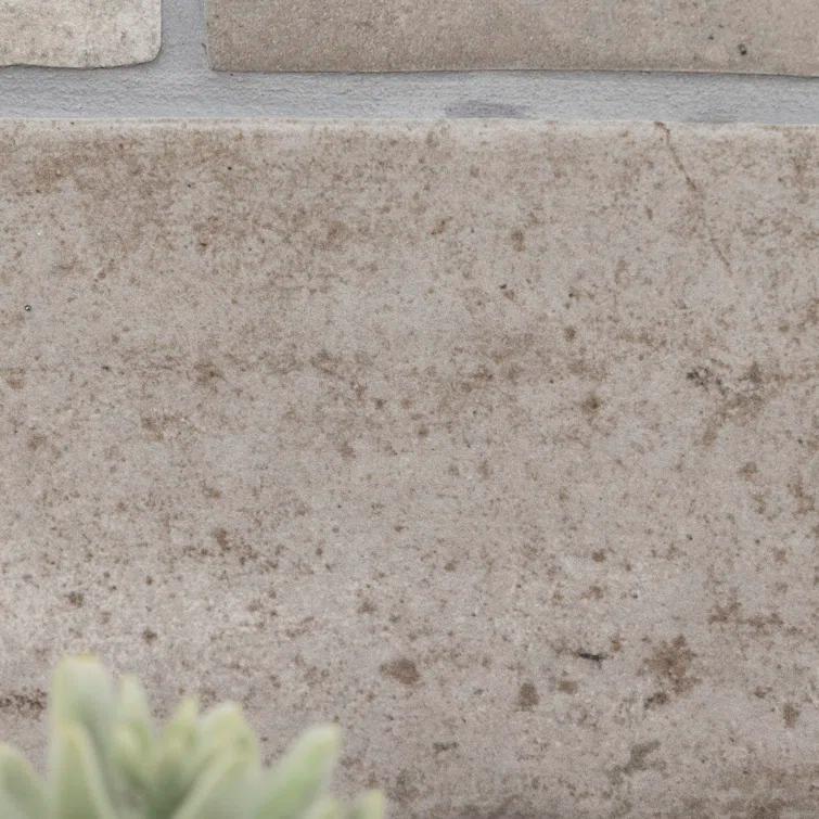 Ackland Capella Brick Look 5" x 10" Matte Porcelain Floor and Wall Tile