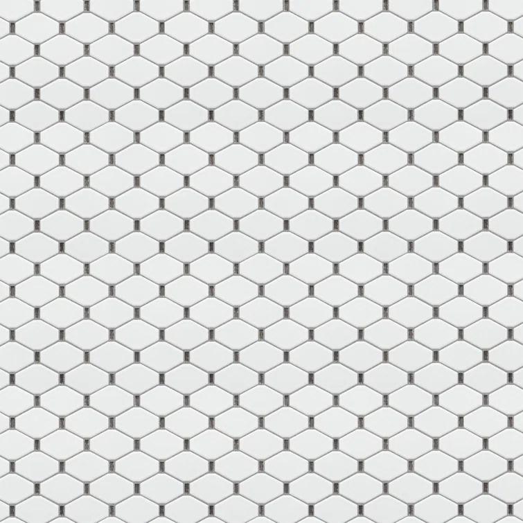 Badajoz 2" x 3" Glass Honeycomb Mosaic Tile