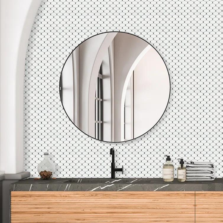 Badajoz 2" x 3" Glass Honeycomb Mosaic Tile