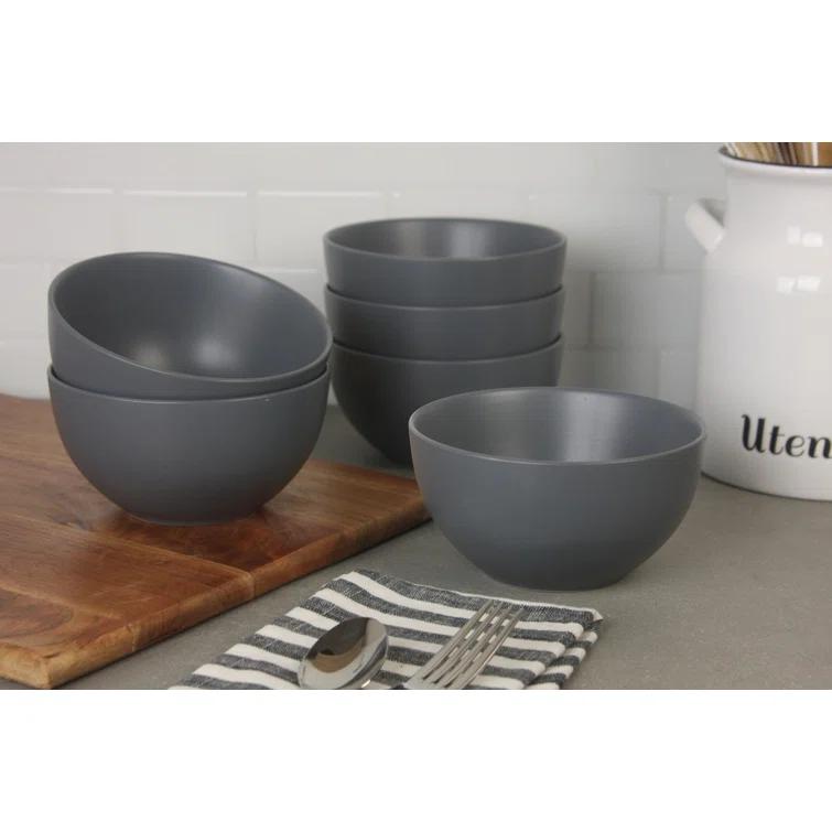 Wazee Matte 16 oz. Cereal Bowl (Set of 6)