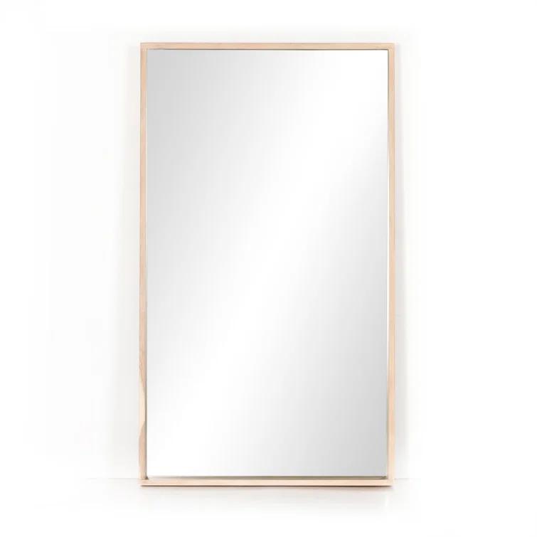 Akia Full Length Mirror - Whitewash Acacia