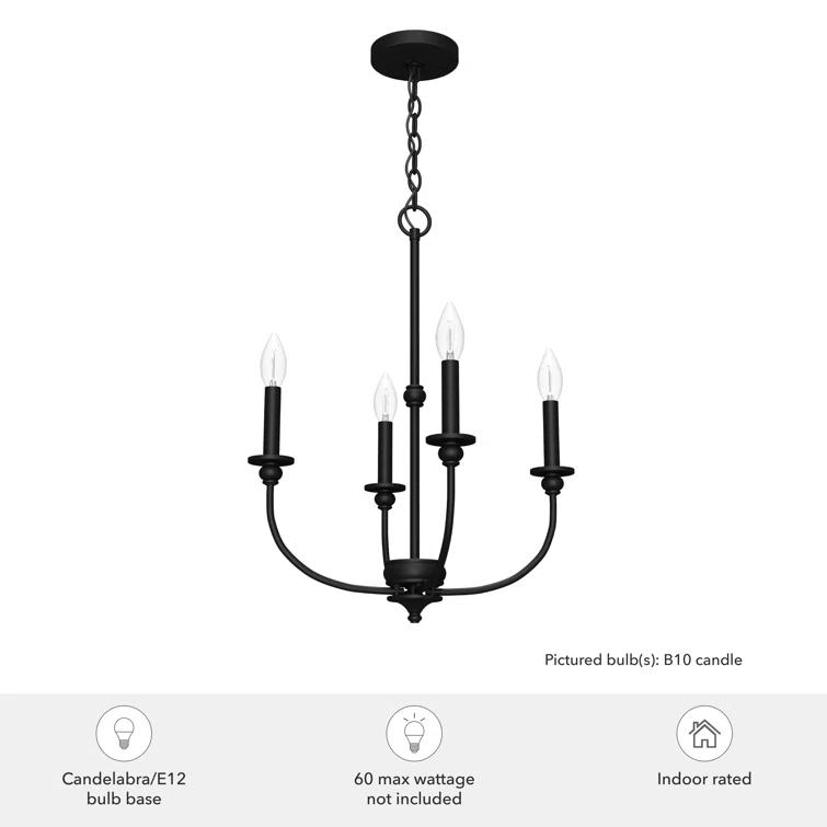 Hunter Southcrest 4 Light Chandelier Ceiling Light Fixture