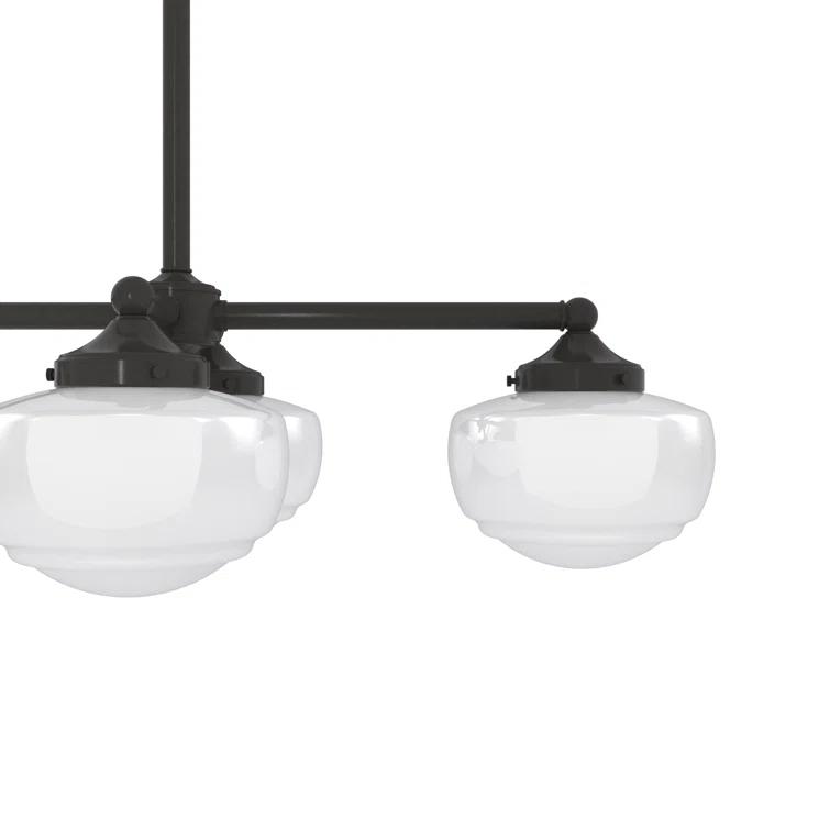 Hunter Saddle Creek 7 Light Linear Chandelier Ceiling Light Fixture