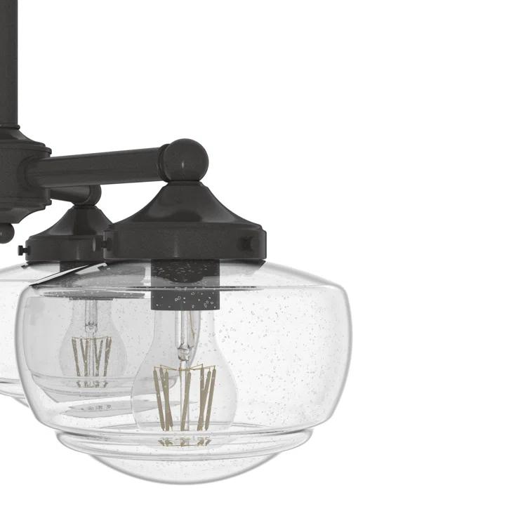 Hunter Fan Hunter Saddle Creek 3 Light Chandelier Ceiling Light Fixture