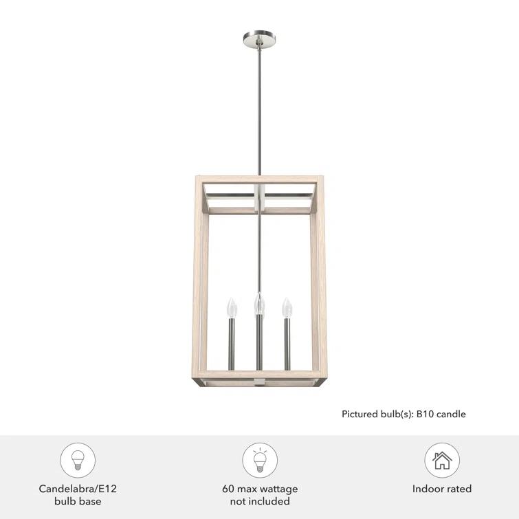 Hunter 18 Inch Squire Manor 4 Light Pendant Ceiling Light Fixture