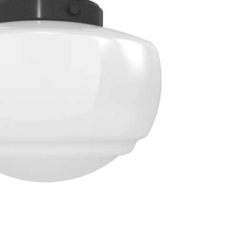 Hunter Saddle Creek 1 Light Mini Flush Mount Ceiling Light Fixture