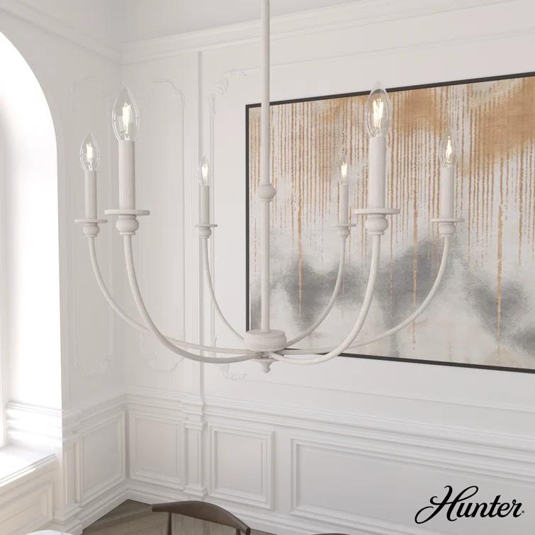 Hunter Southcrest 6 Light Chandelier Ceiling Light Fixture