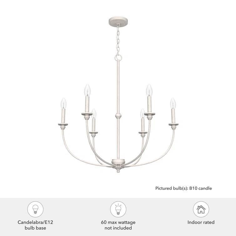 Hunter Southcrest 6 Light Chandelier Ceiling Light Fixture