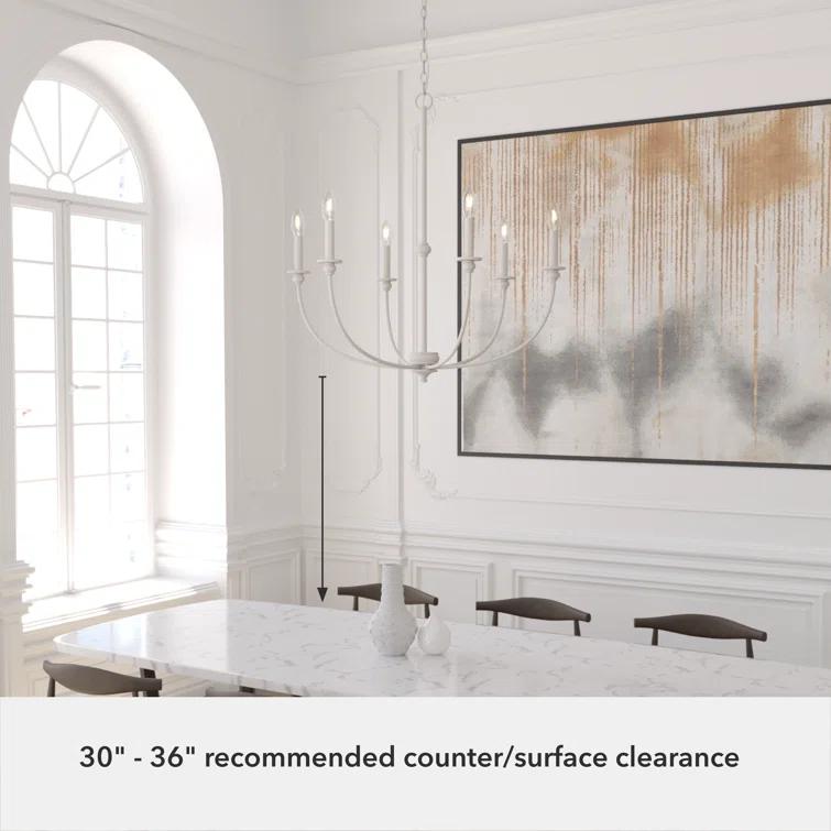 Hunter Southcrest 6 Light Chandelier Ceiling Light Fixture