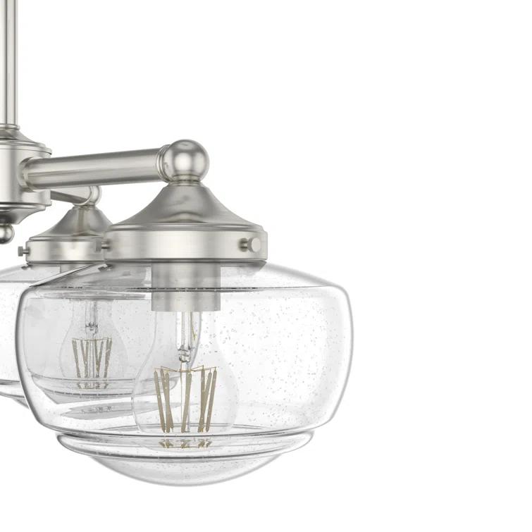 Hunter Saddle Creek 3 Light Chandelier Ceiling Light Fixture