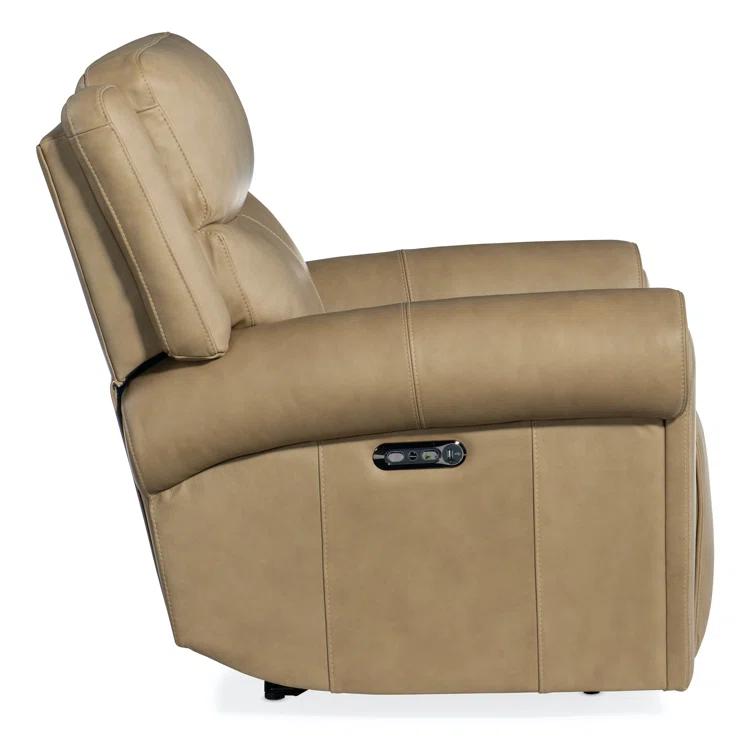 MS Leather Power Recliner