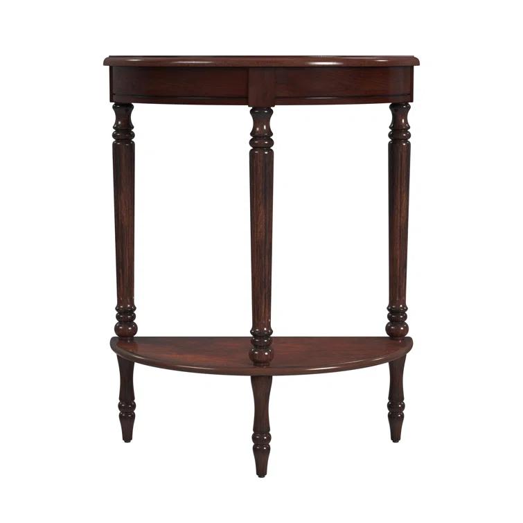 Butler Specialty Company Bellini Demilune Console Table - Cherry Brown