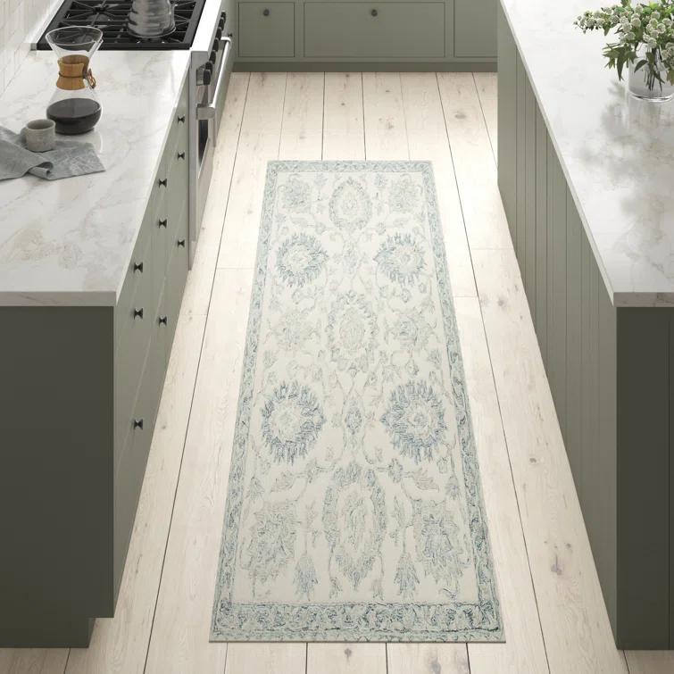 Aden Oriental Hand-Hooked Wool Area Rug