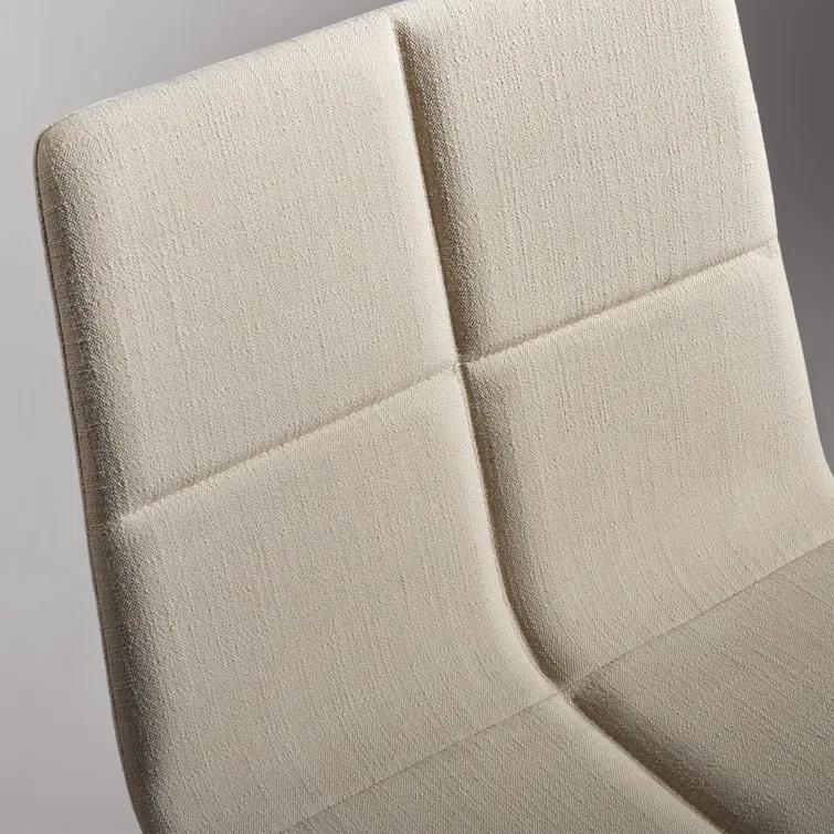 Blu Dot Between Us Upholstered Counter Stool with Metal Frame