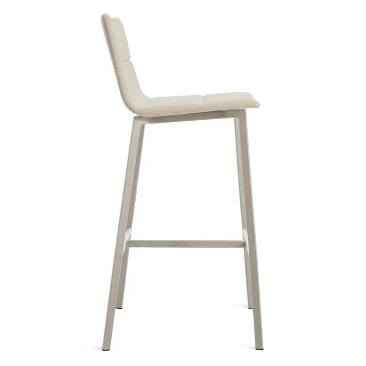 Blu Dot Between Us Upholstered Counter Stool with Metal Frame