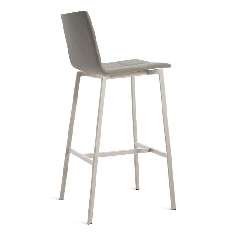 Blu Dot Between Us Upholstered Counter Stool with Metal Frame