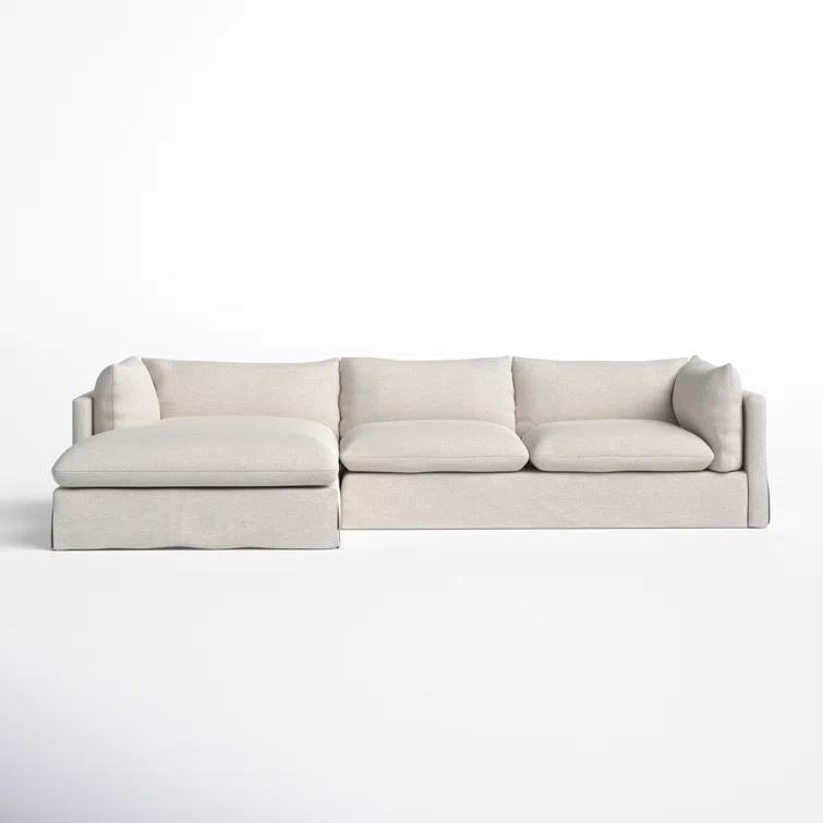 Reggio 2 - Piece Slipcovered Chaise L-Sectional