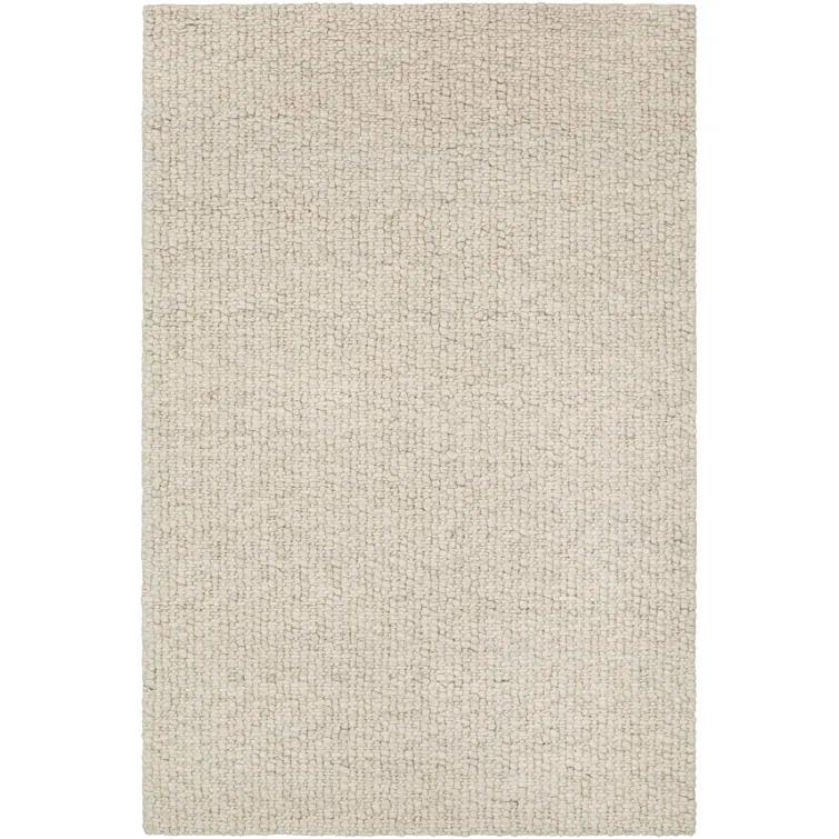 Kenyon Handmade Tufted Wool Beige Rug