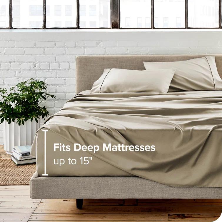 Bare Home Ultra-Soft Microfiber Sheet Set