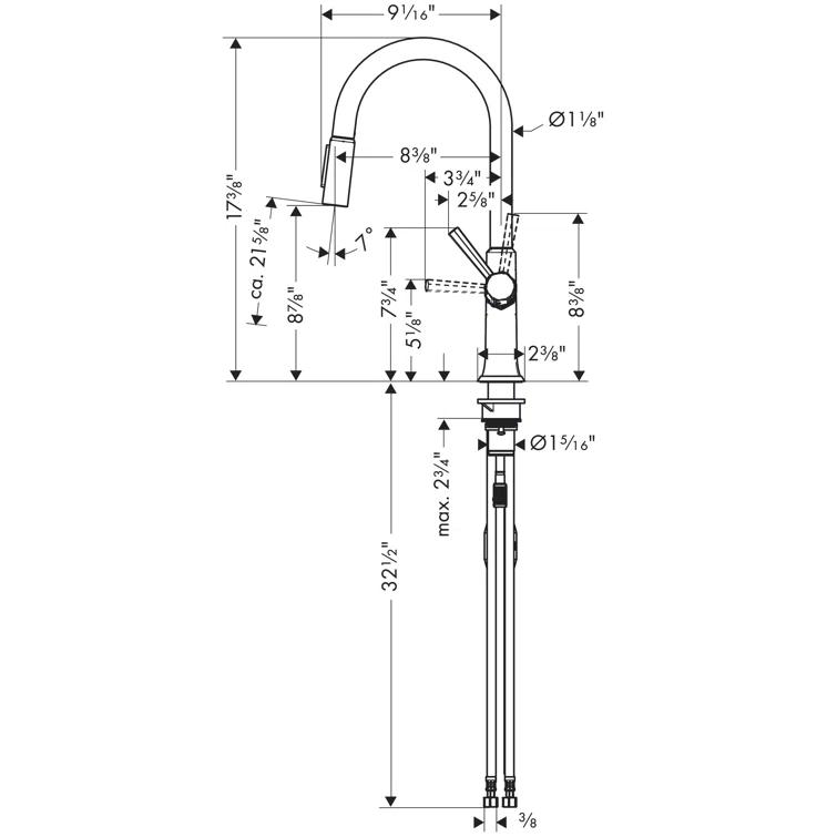 Locarno Single Handle Kitchen Faucet