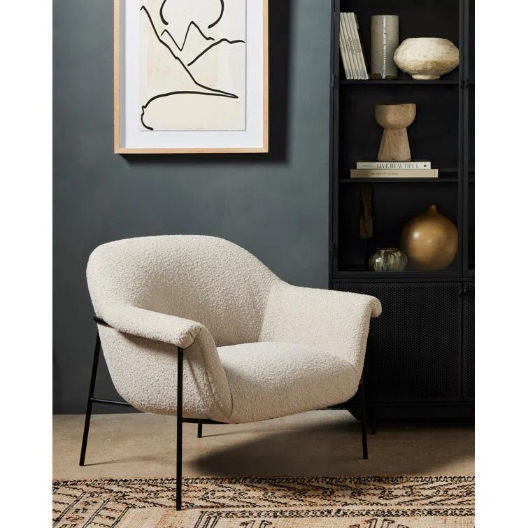 Penelope Accent Chair - Natural Boucle