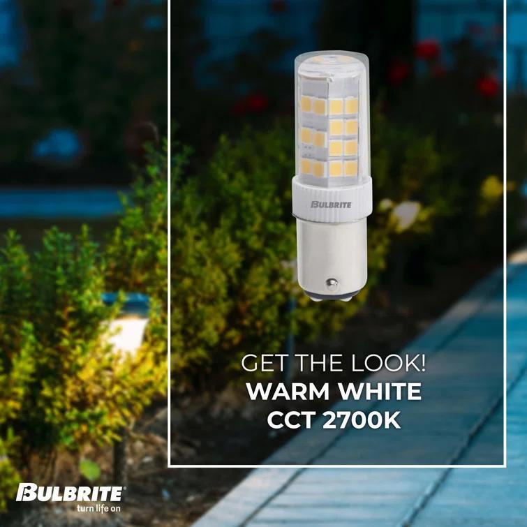 40 Watt Equivalent T5 BA15d/Small Bayonet Cap Dimmable LED Bulb