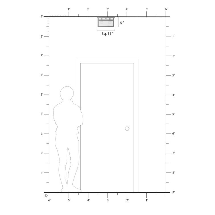 Teodro 4-Light 11" Flush Mount