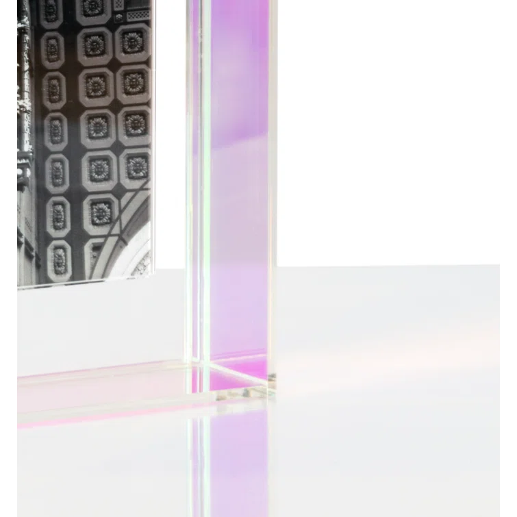 Float Frame for Tabletop or Wall with Magnetic Photo Holder