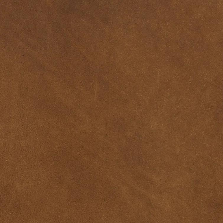Paralimni Genuine Leather Swivel Armchair
