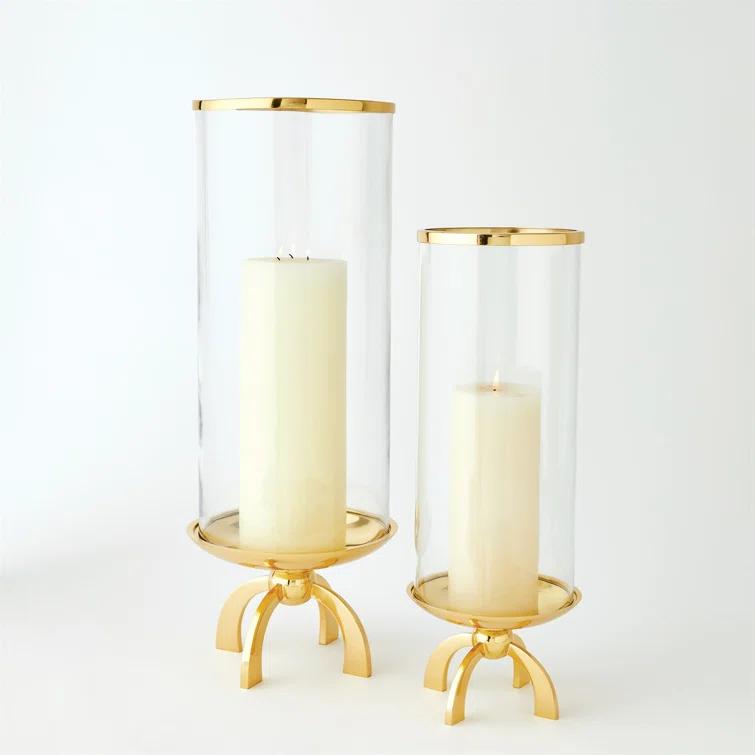 Global Views Quad Base Hurricane-Brass