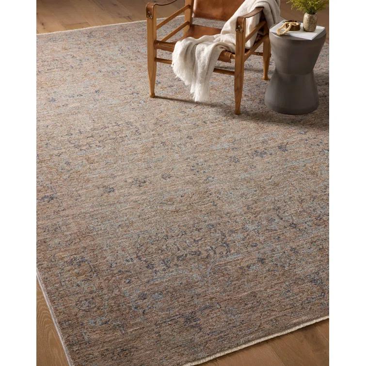 Angela Rose x Loloi Blake Taupe / Blue Area Rug