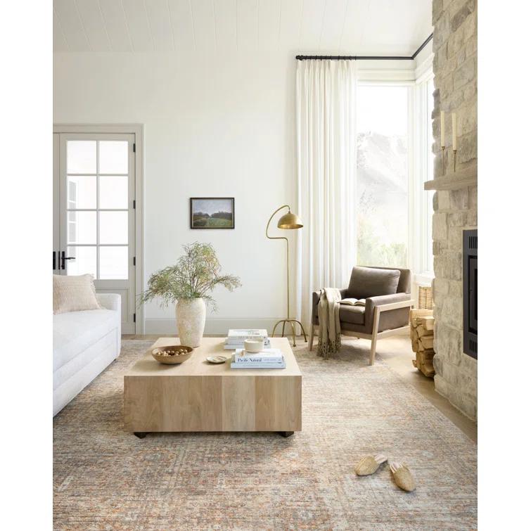 Angela Rose x Loloi Angela Rose x Loloi Blake Oatmeal / Spice Area Rug
