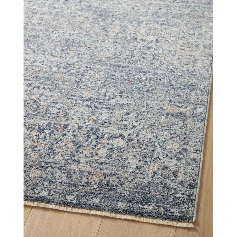 Angela Rose x Loloi Blake Denim / Taupe Area Rug