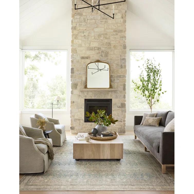 Angela Rose x Loloi Angela Rose x Loloi Aubrey Jade / Natural Area Rug