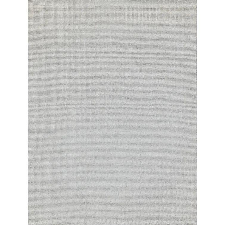 Rectangle Key West Hand Tufted Wool Area Rug in Light Beige